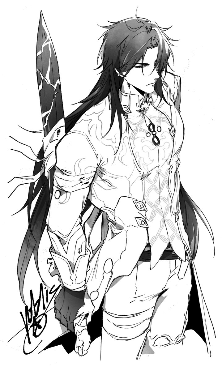 Vblis449's tweet photo. 🗡️
#HonkaiStarRail  #Blade https://t.co/bhfBuPr5hA