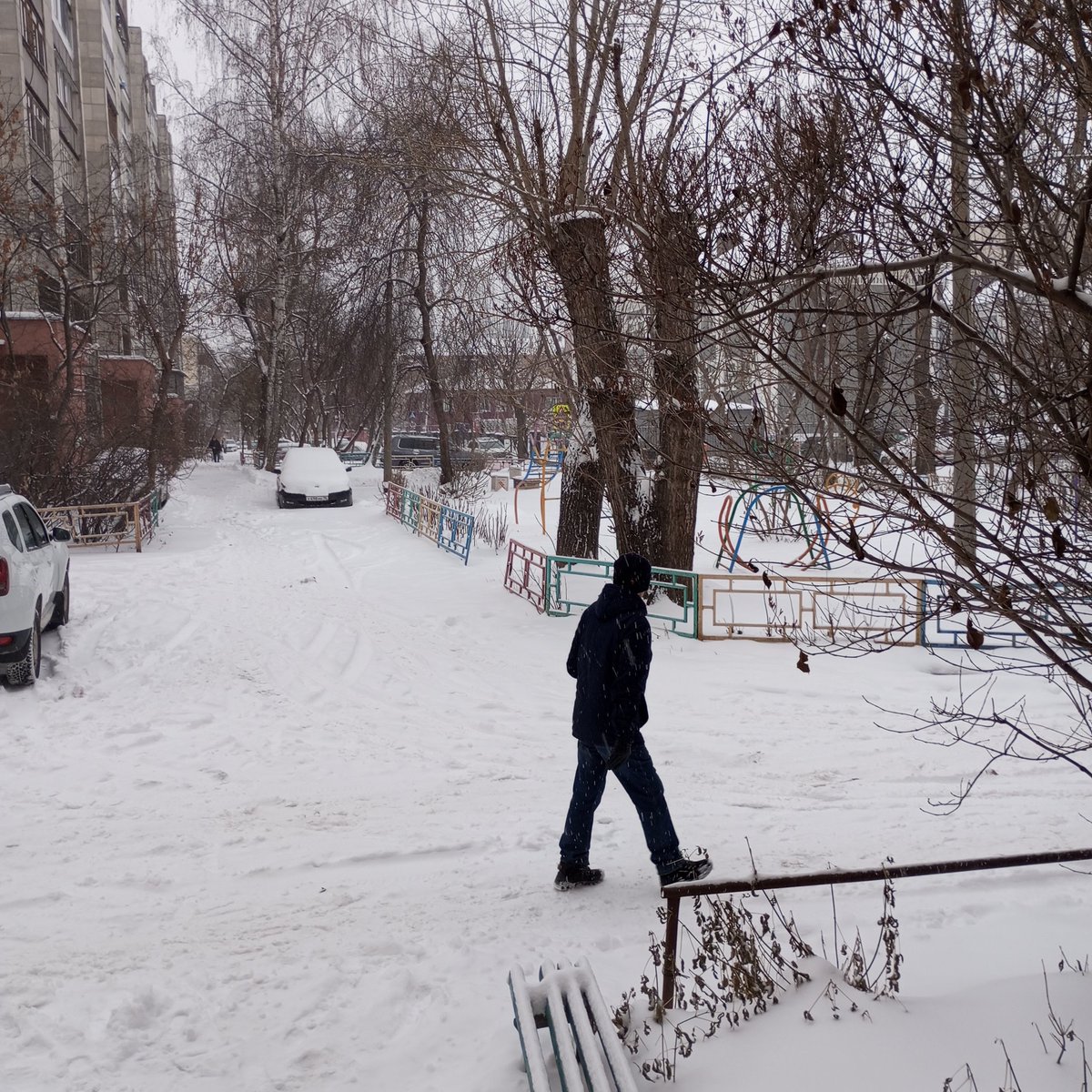 Очередной первый снег