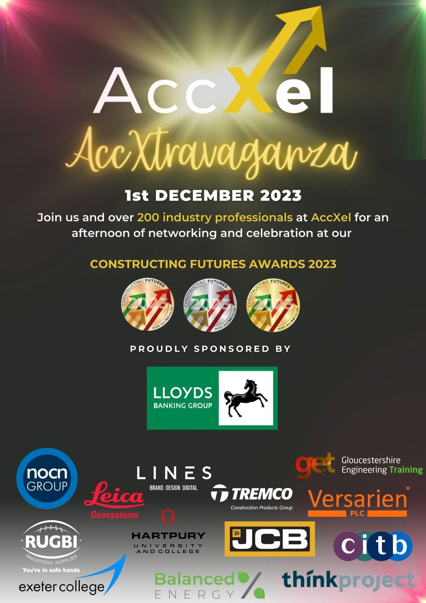 The <a href="/AccXel_UK/">AccXel</a>  AccXtravaganza - have you booked?!  

Click here: lnkd.in/ejhTJimc 

#jointhemovement

💚💛❤️