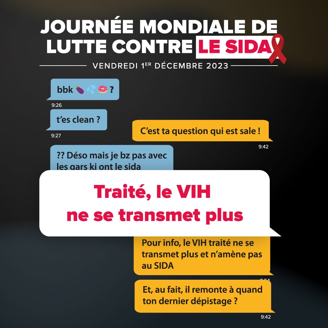 erwannleho's tweet photo. À l’occasion de la journée mondiale contre le #sida, nous lançons à #Nice06 dans les #AlpesMaritimes, cette campagne contre la #serophobie.

❌Stop aux stigmatisations ! Traité, le #VIH ne se transmet plus. https://t.co/QBgXElji53