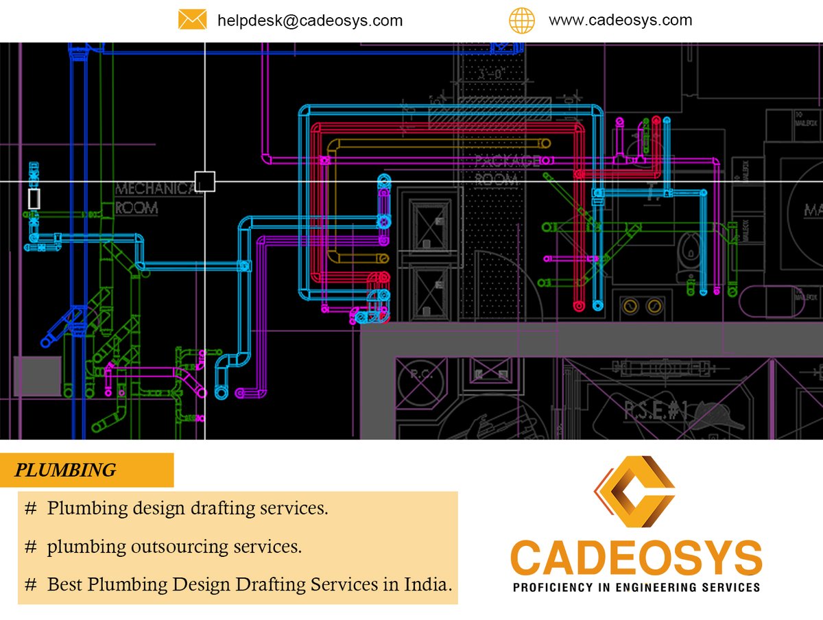 Cadeosys's tweet image. Our team of professionals utilizes innovative technology and extensive knowledge of plumbing systems to design a wide range of pipe drawings. 

  cadeosys.com

  #cadeosys #bim #cad
  #MEP #mechanical_engineering #HVAC #plumbing #UnitedStates #architecture