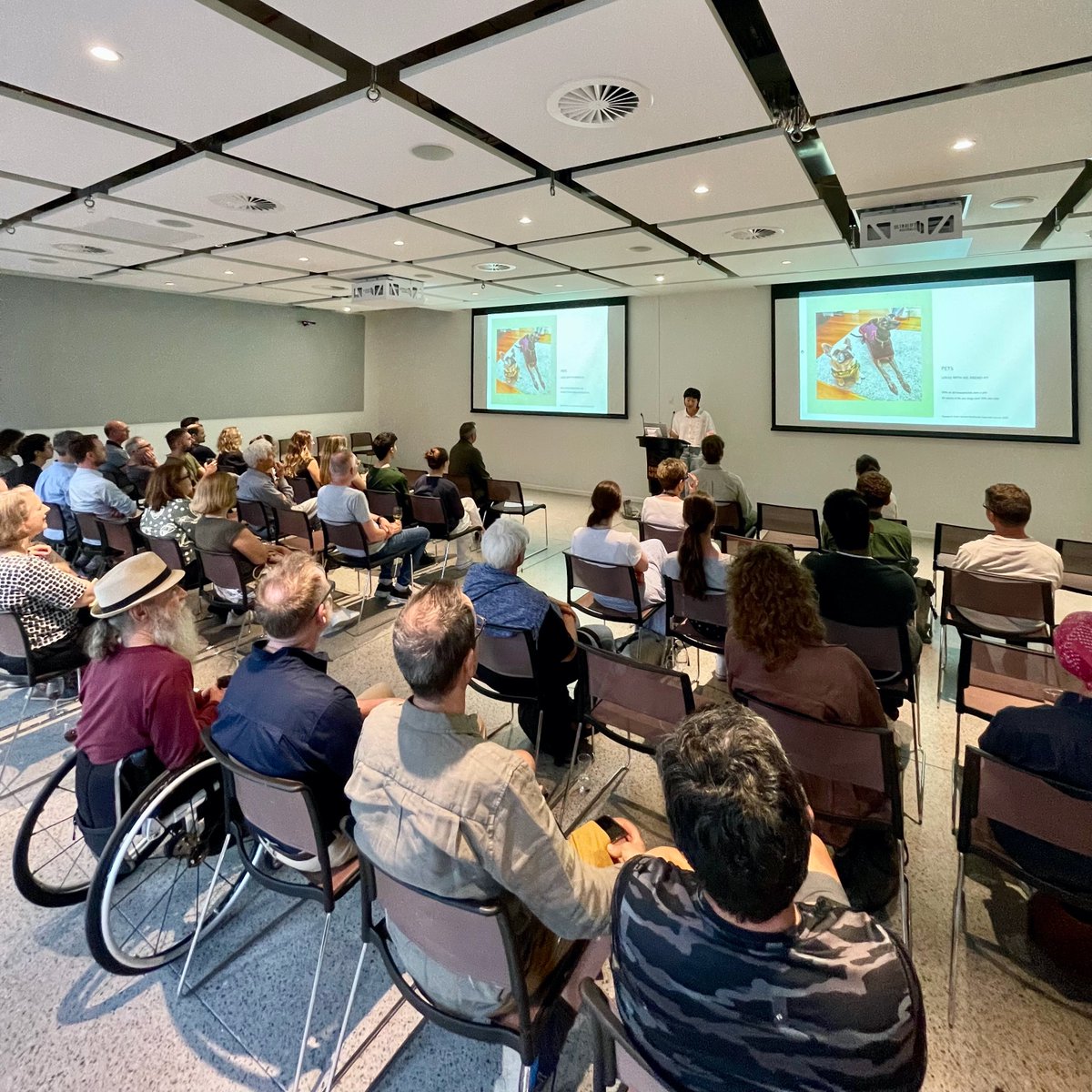A great turnout for our final talk of the year <a href="/IWCLibraries/">IWCLibraries</a> last week. A huge thank you to our very talented speakers Vanessa Li, Emily Flanagan and Oliver Jensen Turner for generously sharing their original design ideas for improving public spaces in the Inner West with us!