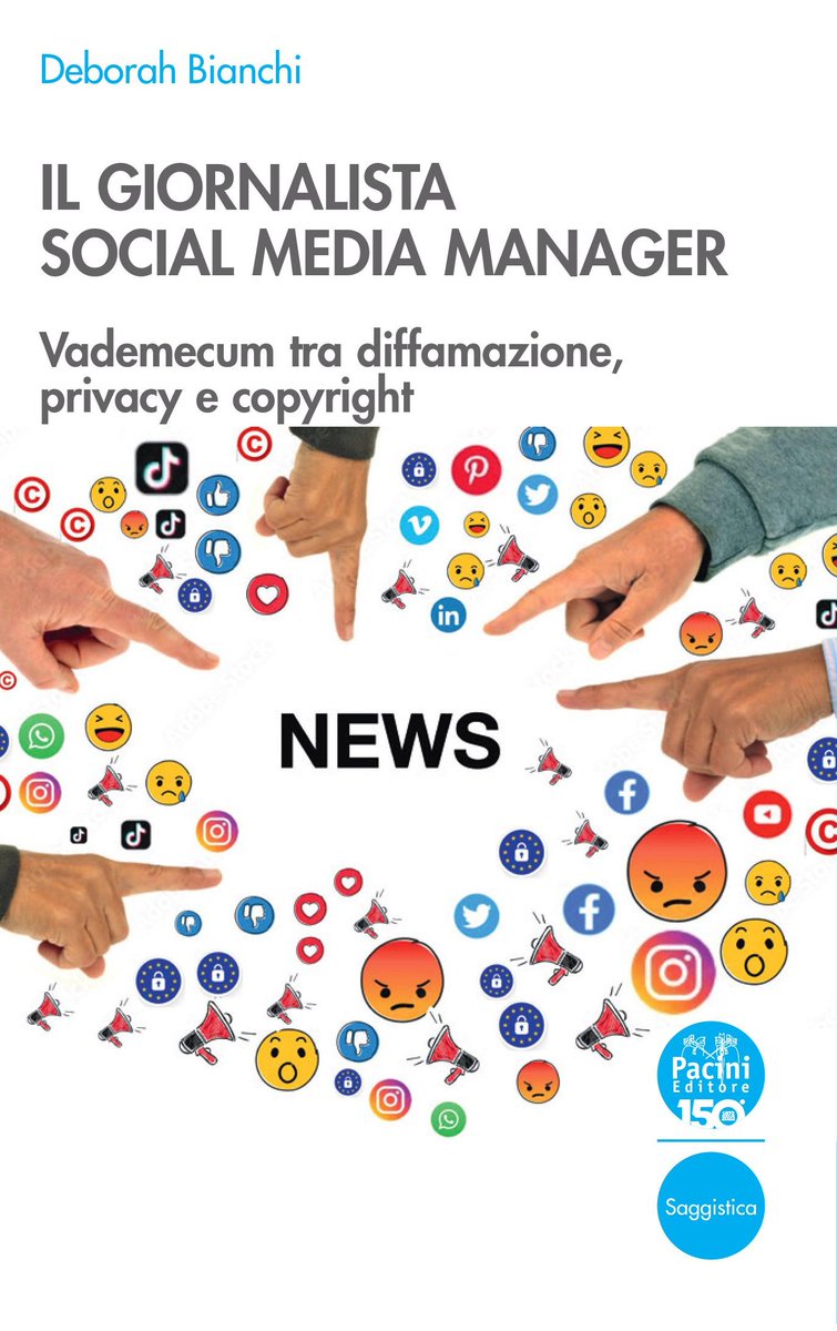 Il giornalista social media manager: è il titolo del nuovo volume della collana "Quaderni della Formazione".

il libro è stato curato dall'avv. Deborah Bianchi

La presentazione avverrà a Firenze il 4 dicembre.
Seguirà brindisi di auguri.

📍Info 👇👇👇
odg.toscana.it/news/news-gene…