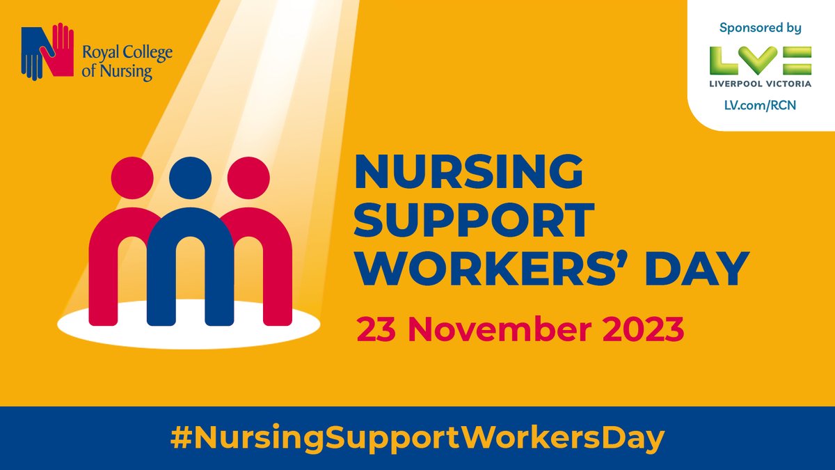 Happy #NursingSupportWorkersDay! We really can't thank all of our support workers enough for everything you do for our patients and colleagues. You are incredible 💙 Find out more about today's celebrations at rcn.org.uk/Get-Involved/C…