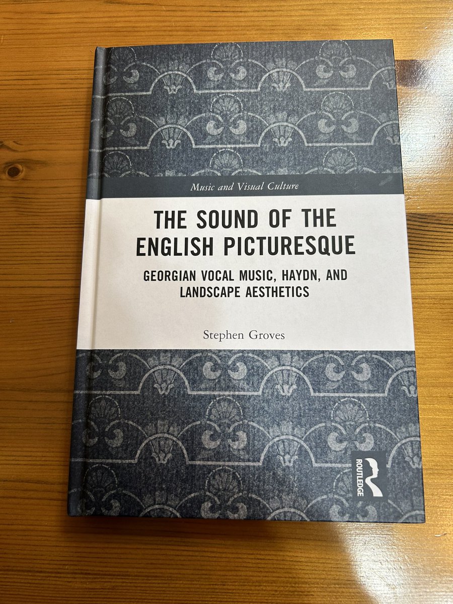 Out 4 Dec: my book reveals how c18 English composers contributed as much to the picturesque movement as poets, painters & landscape gardeners. We have much to learn from artists & aestheticians of that era in today’s Anthropocene epoch. #ClimateCrisis @UoSMusic @RoutledgeMusic