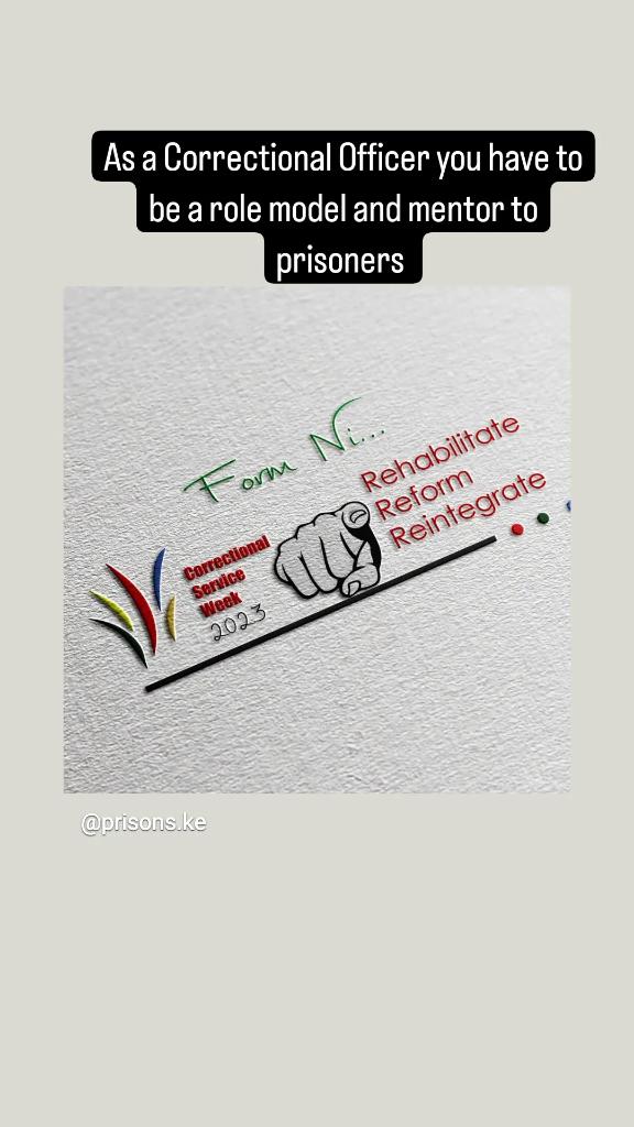 CELSIR_Africa's tweet image. The Inaugural #CorrectionalServiceWeek kicked off on 22/11/23 at KICC &amp;amp; will be on going up to 24/11/23. 
We laud the observance of prisons #aftercare #reintegration #serviceweek. This is a critical and integral program for #returningcitizens, #postincarceration. 1/5