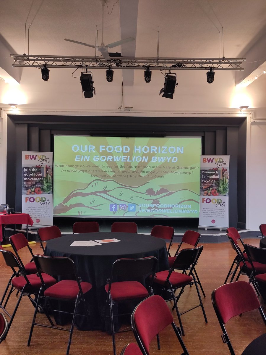 thevalefood's tweet photo. We’re at @BarryMemo ready to kick off a day of deep discussion and idea generating to inform an ambitious new vision and strategy for the #futureoffood in the Vale of Glamorgan https://t.co/dK7TIAtUcL