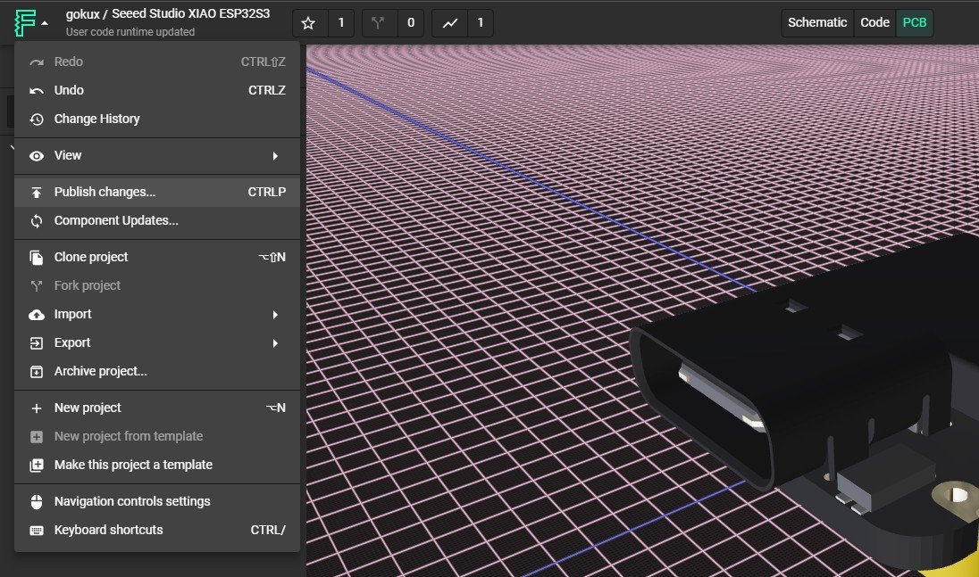 seeedstudio's tweet image. Exciting news for #PCBdesign teams! Thanks to our contributor Gokul, Seeed #XIAO series Components are now available on Flux.ai. ✨Start creating accurate and error-free #schematics and layouts with this intuitive browser-based tool today. bit.ly/3R8Zel0