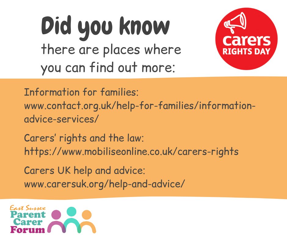East Sussex Parent Carer Forum - ESPCF tweet media