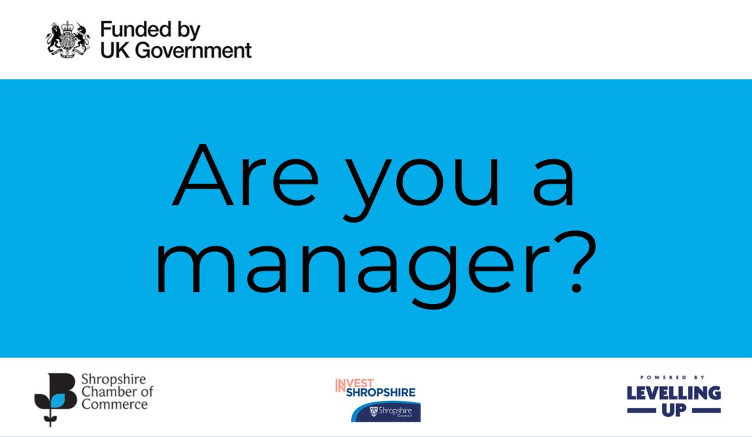 We have kicked off our fully funded ACTIVE LEADERSHIP PROGRAMME and we don't want you and your managers to miss out.
Email projects@shropshire-chamber.co.uk or call Amanda on 07866599913 to register.
#UKSPF #Shropshire #InvestinShropshire #LevellingUp #FundedbyUKGovernment