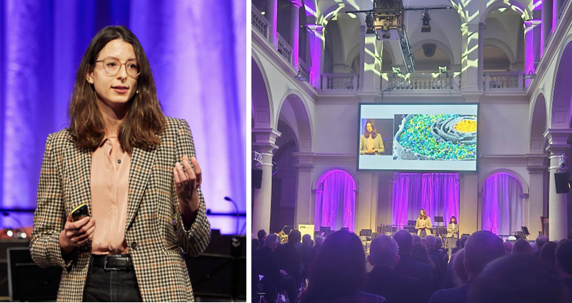 Picotti Lab (@picotti_lab) on Twitter photo Outstanding TED-style presentation by <a href="/CathyMarulli/">Cathy Marulli</a> at <a href="/ETH_en/">ETH Zurich</a> Day 2023. Not easy to present your PhD project in lay terms! Well done, Cathy. Congratulations also to Yun-Wei Lien <a href="/PilhoferLab/">Pilhofer Lab</a> and to IMSBer <a href="/_nicola_zamboni/">Nicola Zamboni</a> on receiving the Credit Suisse award for Best teaching. Outstanding TED-style presentation by <a href="/CathyMarulli/">Cathy Marulli</a> at <a href="/ETH_en/">ETH Zurich</a> Day 2023. Not easy to present your PhD project in lay terms! Well done, Cathy. Congratulations also to Yun-Wei Lien <a href="/PilhoferLab/">Pilhofer Lab</a> and to IMSBer <a href="/_nicola_zamboni/">Nicola Zamboni</a> on receiving the Credit Suisse award for Best teaching.