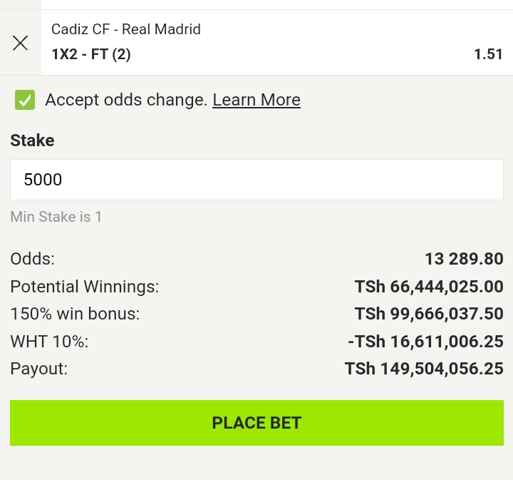 📍TRENI LINATEMBEA HADI JUMAPILI LIKO TAYARI 💰

📍ODDS 13K, MECHI 32✅️. Hili ni kwa WANAOLITAKA TU

📍KAMA UNALITAKA RETWEET HAPO CHINI NIKUPE CODE BURE 💰