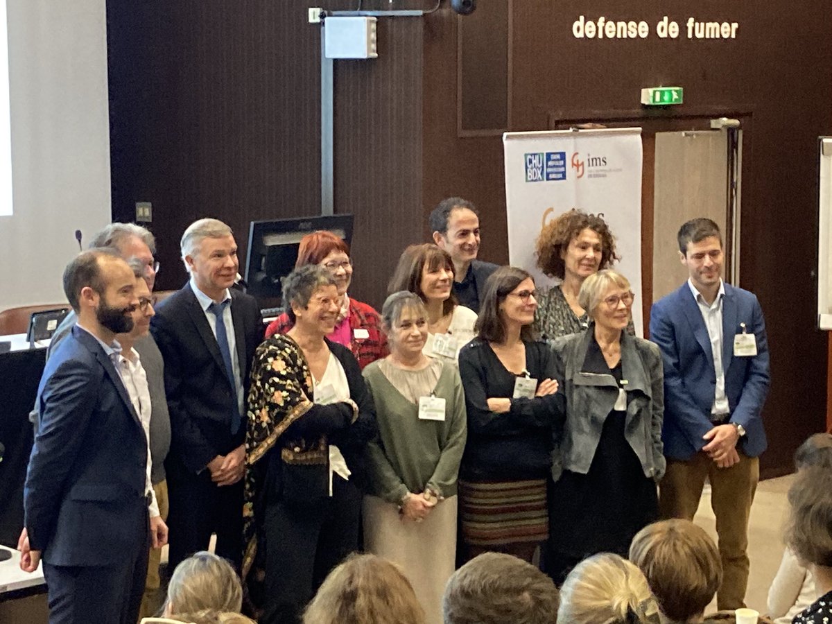 CHUBordeaux's tweet image. [DIRECT🍃] Ouverture du 1er colloque « Bdx Écologie et #Santé » : La santé et les soins durables à l'ère du changement #climatique. Au programme : gds témoins, tables rondes, remise du label unités durables… Plus de 220 participants sont présents ! 🙏