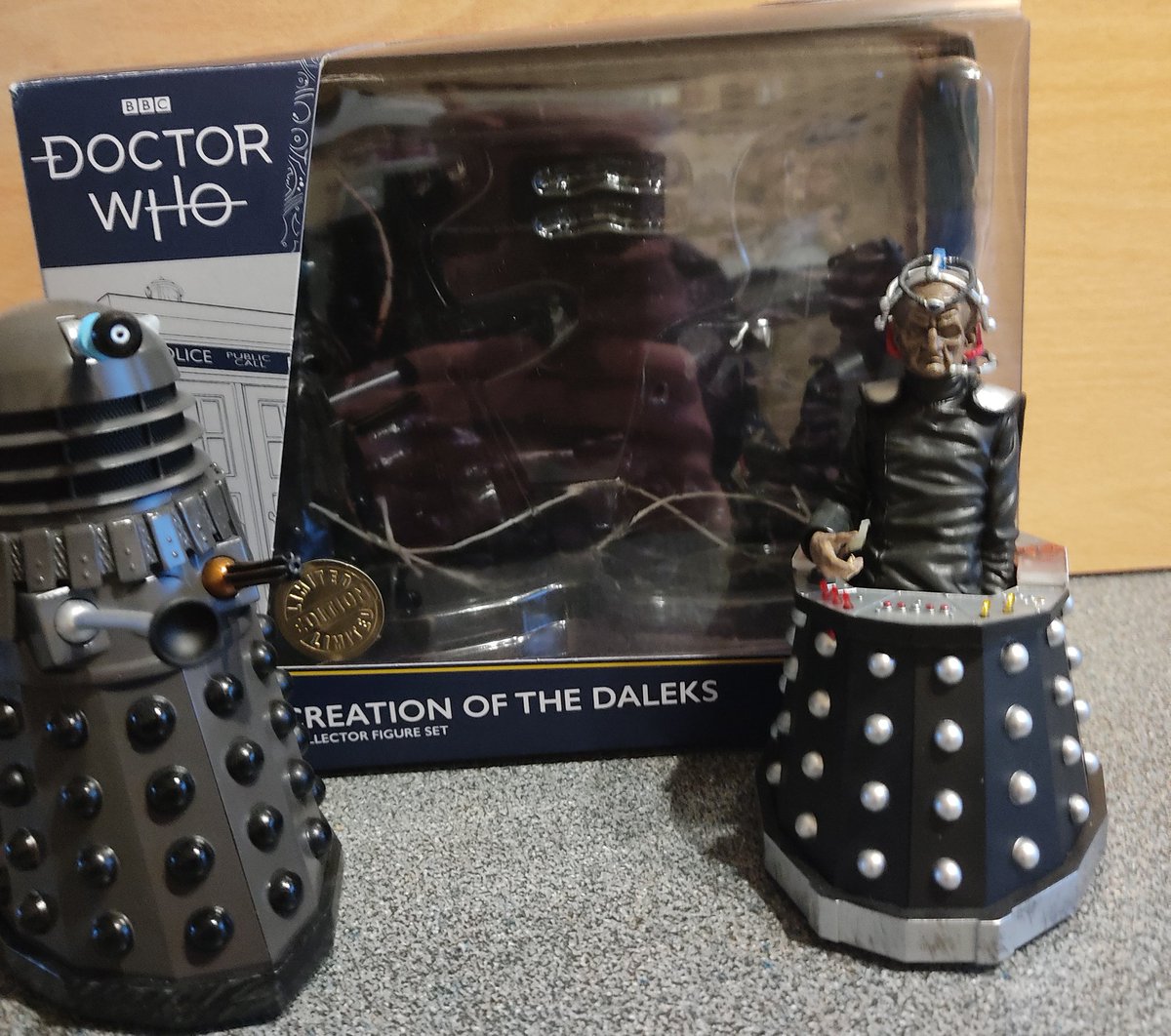 This is Davros creator of the Daleks.