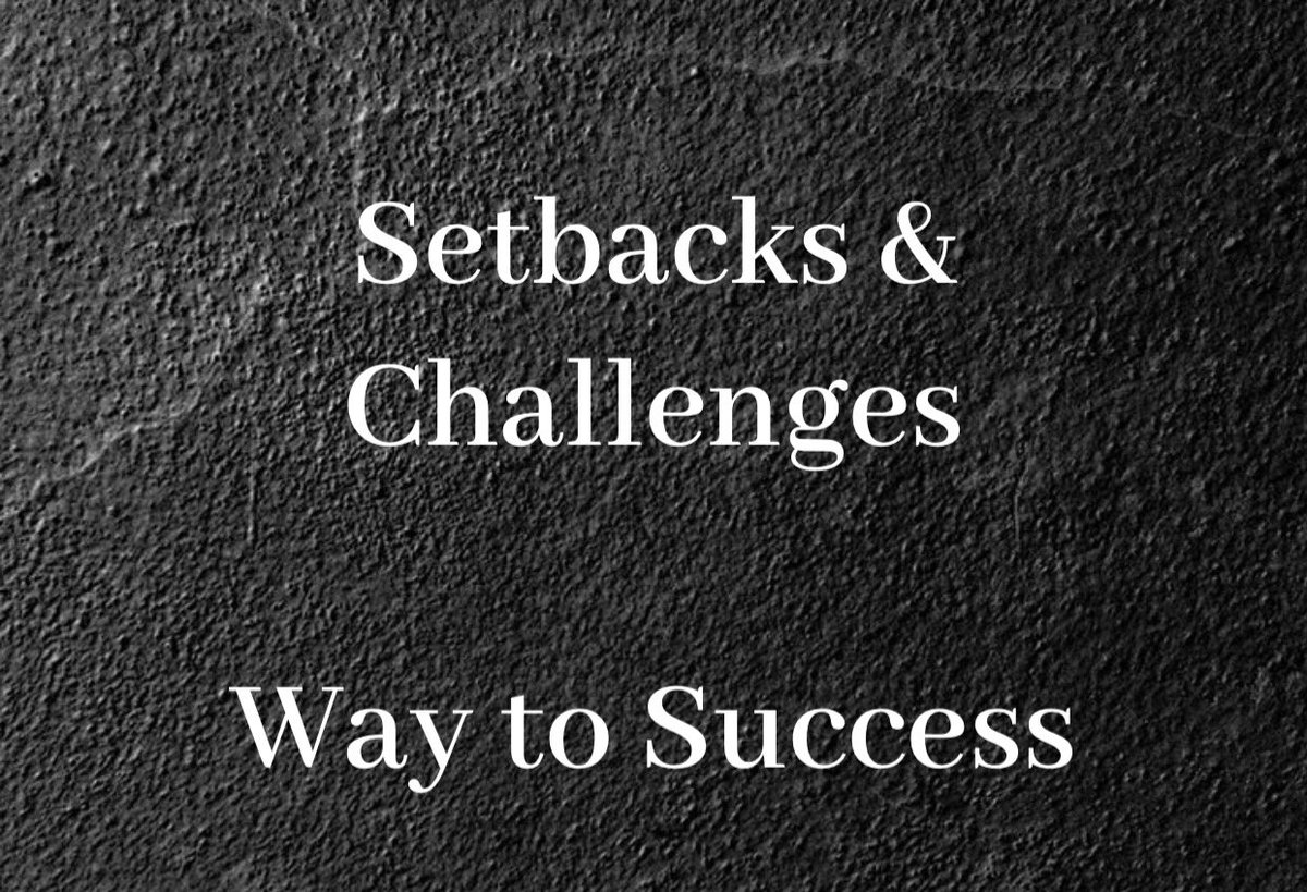engrzulfiqar's tweet photo. Embrace setbacks as lessons that refine your potential.
This is so true from each setback you will lear new lesson & experience.
Each challenge you face makes you stronger.
If you did not take Challenge you will never be victorious.
#EmbraceSetbacks https://t.co/2anGMi5XCg