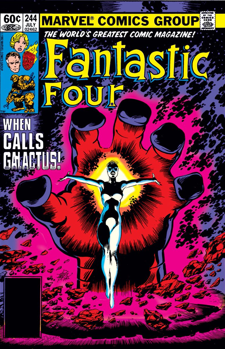 RaidenKozmik's tweet photo. Okay the rumor about the Silver Surfer... my thoughts. If Disney wants a powerful woman herald of Galactus then why not just use Frankie Ray NOVA? The Fantastic Four Marvel Comics https://t.co/yGTrhGqT2J