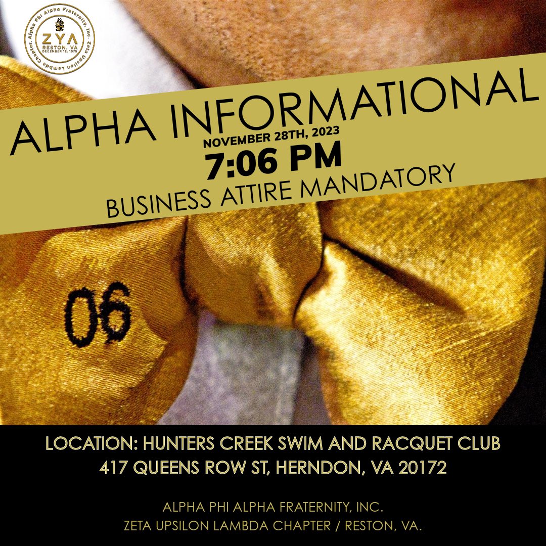 ZUL1906's tweet photo. Alpha Informational 11/28/23 #zul1906 #vacapaf #alphaphialphafraternityinc #alphaeast7 https://t.co/YMSMoKTzdQ