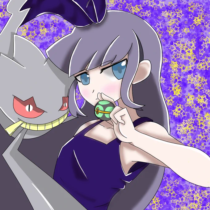 #再掲したらフォロワーが増えるらしい  推しのジュペッタ好き過ぎて描いた