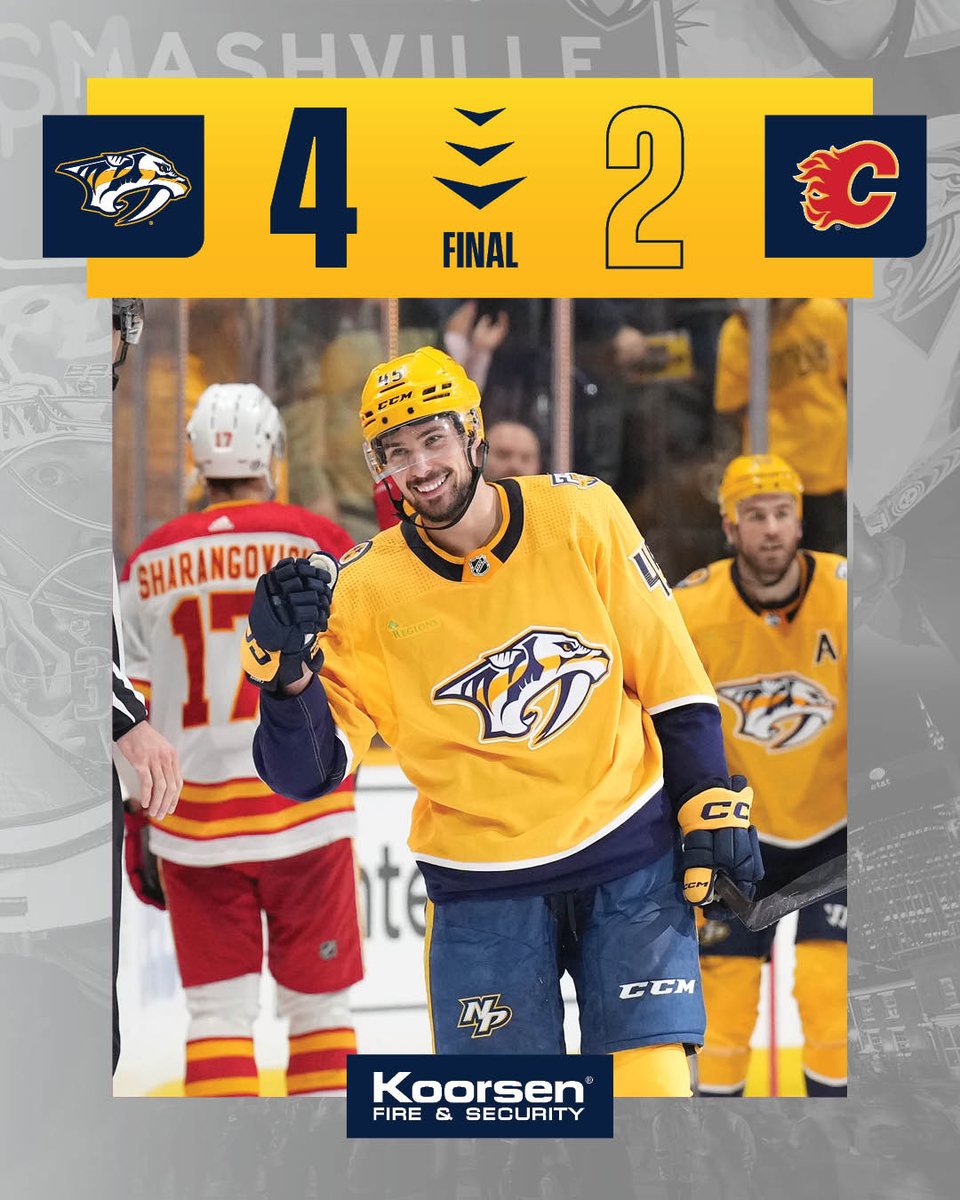 PredsNHL's tweet photo. THREE IN A ROW! https://t.co/HUgrnSRzsb
