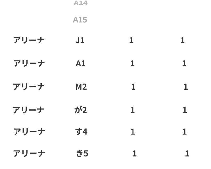 ypi_Xl0's tweet photo. 京セラドームの座席ブロック【JAMがすき】になってるのほんとに涙出るライブ中絶対に泣きたくない泣かないって決めてるけどさすがに無理かも https://t.co/klUdSATKbt