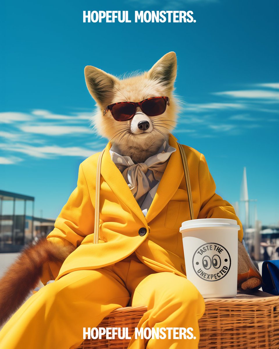 Working in an agency can be a lot like working in a zoo. Except with more timesheets.

Meet the newest additions to the Hopeful Monsters team, Felix the Fox in HR, Account Manager Greg the Gorilla and Designer Dorothy the Dead Sea Sparrow.

#AI #Design #Creative #imagination