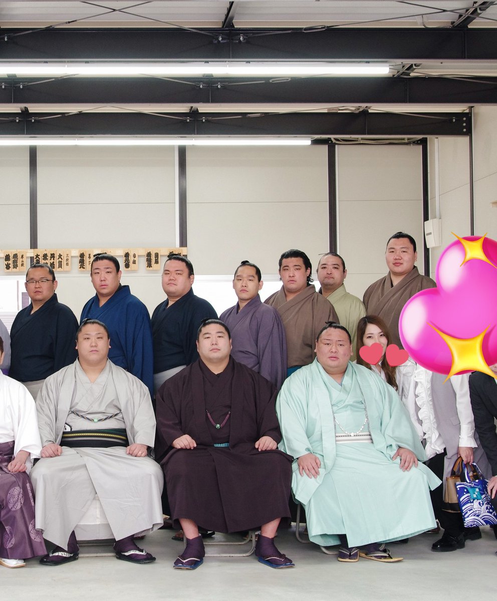 大青山勝ち越し❤️
荒汐部屋の土俵祭り時のお気に入り🥹✨