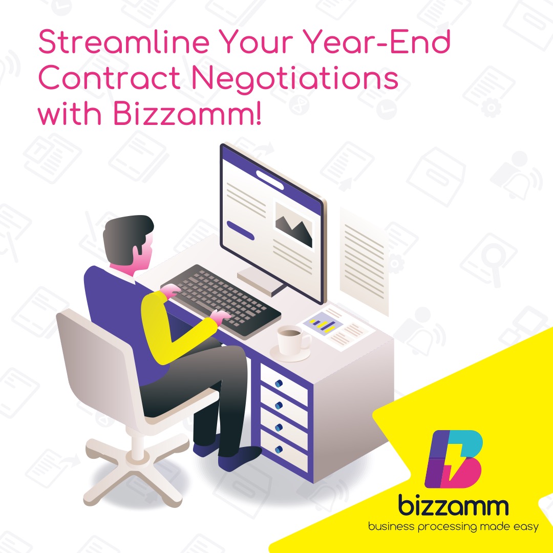 bizzamm's tweet photo. As we approach the end of the year, the pressure is on to wrap up those pending contracts. Don't let the looming deadline stress you out!

Bizzamm is here to rescue you from the paperwork chaos and make the entire process a breeze. https://t.co/NGA9fPDapL