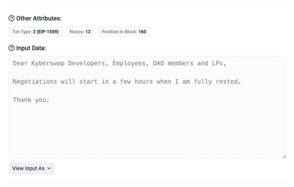Imagine you steal $50M and then just go to bed