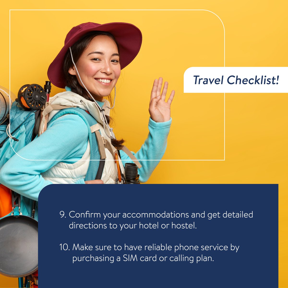 MannaiTravel's tweet photo. The perfect getaway starts with the right preparations. Make sure to check off this pre-travel checklist before you jet off! π«βοΈπ
Follow for more tips: @MannaiTravel
#PreTripChecklist #BonVoyage #Research #PackSmart #MustHaveDocs #LanguageLearning #BookTickets #Vaccination https://t.co/GdVD0yl6jQ