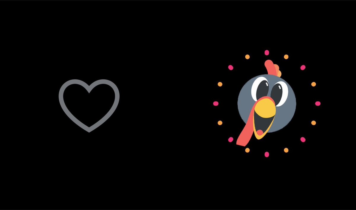 PopBase's tweet image. The #HappyThanksgiving hashtag has implemented an animation for the like button.