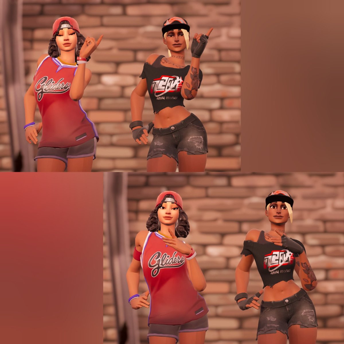 Flutter2019's tweet photo. New post on my Instagram
Beach Bomber🖤💛❤️
Triple Threat❤️🏀

Models: @Michael610YT &amp; @Flutter2019
Map: @FortniteGame (Battle Royale) https://t.co/tKRiuyq4XT