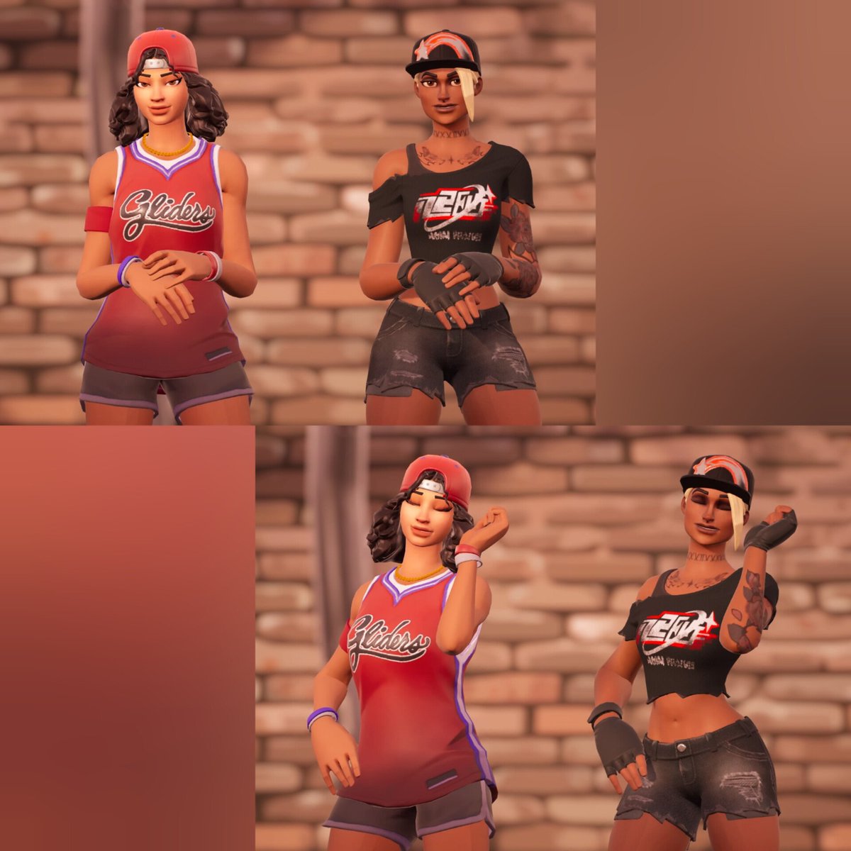 Flutter2019's tweet photo. New post on my Instagram
Beach Bomber🖤💛❤️
Triple Threat❤️🏀

Models: @Michael610YT &amp; @Flutter2019
Map: @FortniteGame (Battle Royale) https://t.co/tKRiuyq4XT