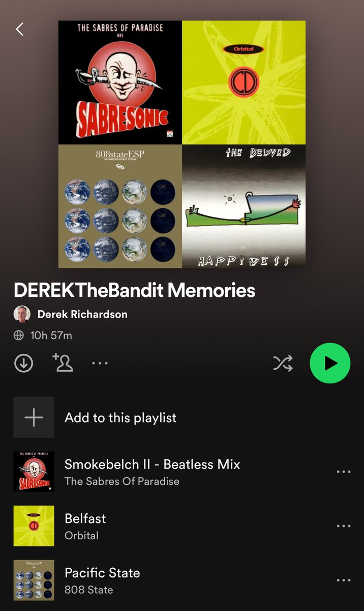 DerekTheBandit's tweet photo. OVER 100 Classic Memories from DEREK"TheBandit" on Spotify 🎶 Listen 👇 

https://t.co/nF5lGhWkIL

#trancefamily https://t.co/aipv8pVXNL