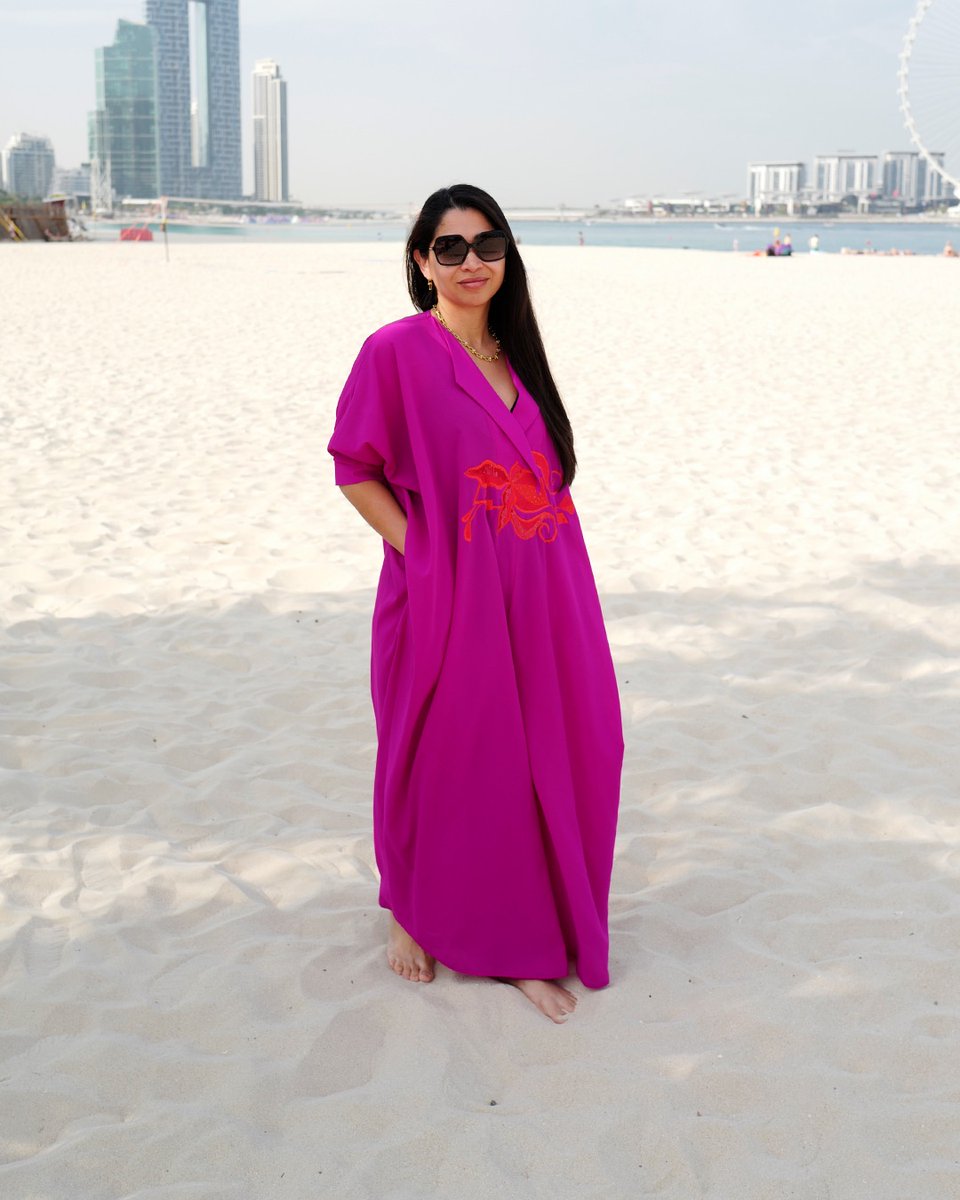 stylejunkiiee's tweet photo. Vacay vibes with our client, Carmen (@carmencitagt)☀️ 
Embracing the getaway glow in our Blue Abstract Printed Kimono Duster and turning heads in the vibrant Magenta Breezy Jumpsuit. 
📍Destination: Style paradise! 🌺

To shop these stunning pieces, head to our website! https://t.co/wKpnvA5LOd