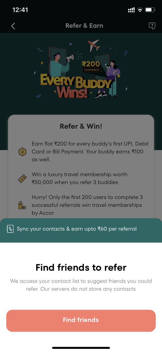 Mohit1_cool's tweet photo. @TheJupiterApp @FederalBankLtd see what Jupiter offered on referral and what is actually showing … big fraudster!!! https://t.co/ajIuJqr92Z