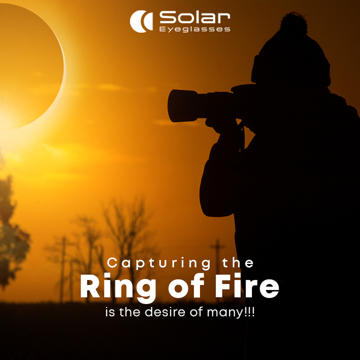 solareyeglasses's tweet photo. Capturing the Ring of Fire is the desire of many!!!  Regardless of the camera's quality, photographers also need to take precautions to safeguard their vision.  Wearing special Solar Eclipse eyeglasses gives protection from harmful sun rays.  
Visit https://t.co/TYMBib9mXH https://t.co/c4JOKYIVWG