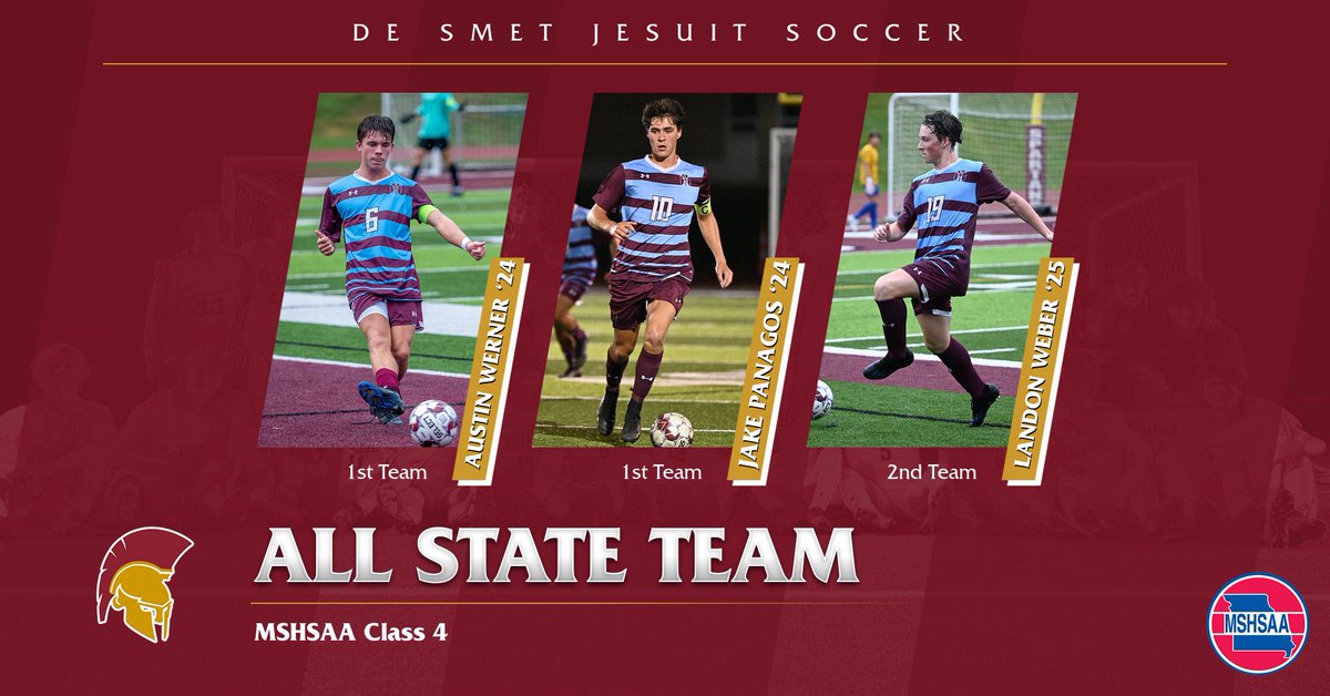 The 2023 All-State teams have been announced! Congratulations, once again, to Austin Werner, Jake Panagos, and Landon Weber!