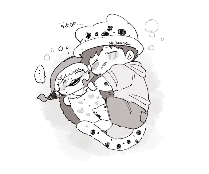 ちっちぇロ～君とむぎくらしゃ。
そして修羅場の予感。 