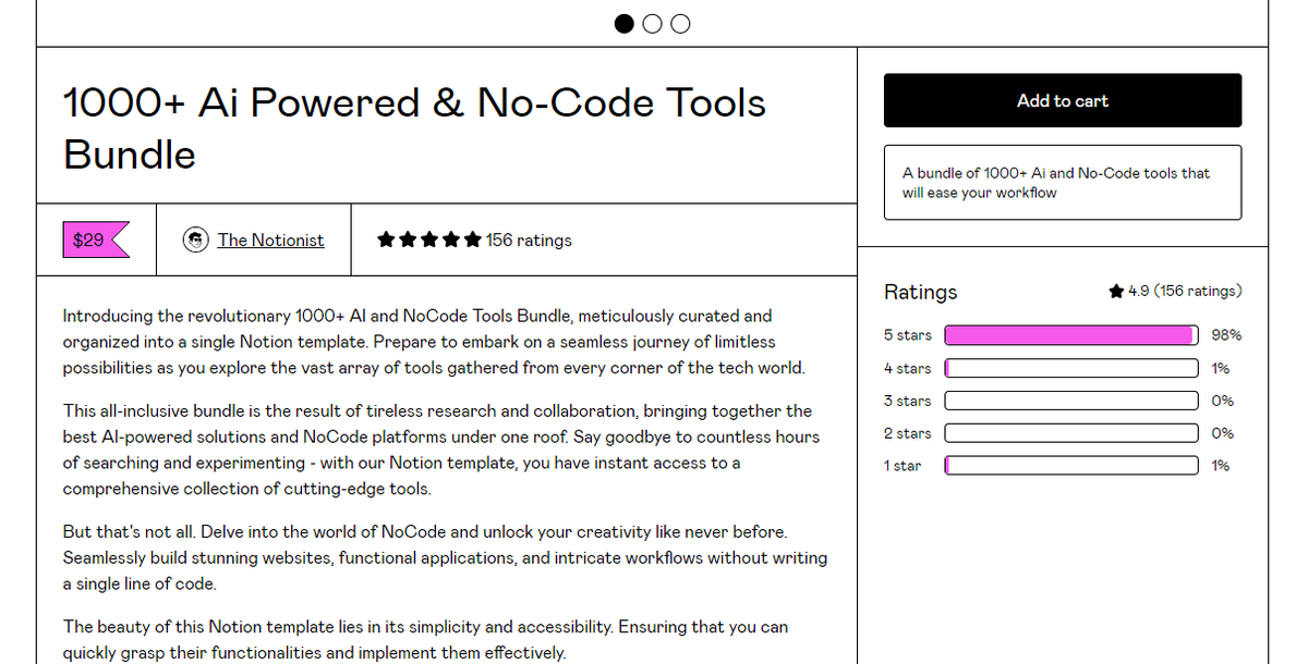 Notionist_'s tweet photo. 🔥🤑Massive Money Saving Deal🤑🔥

1000+ Ai Powered &amp; No-Code Tools Bundle

Regular price $29 but for next 50 peeps ONLY $10!!!

Like 👍, RT 🔁and reply "STEAL" to get the promo code!

Hurry before this deal disappears faster than your money will!🔥 #Nocode #AI #Money #Notion https://t.co/nJCGbsAPrJ