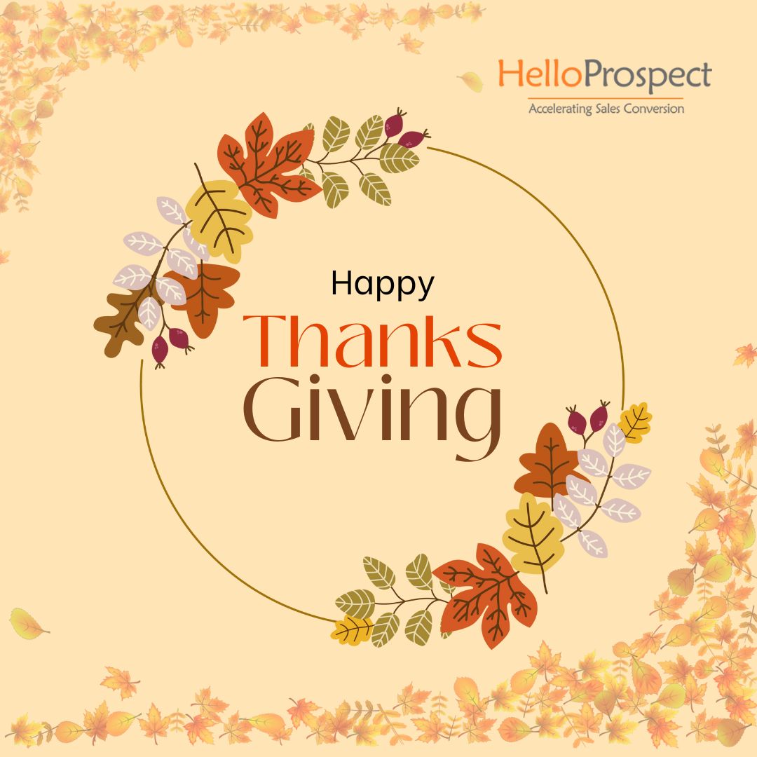 Hello_Prospect's tweet image. Wishing everyone a joyous and grateful #thanksgiving2023. May your life be filled with abundance, not just on this special day, but throughout the year.
#helloprospect #happiness #thanksgiving #thankful #thanks #thanksgivingdinner #2023thanksgiving #givethanks #happythanksgiving