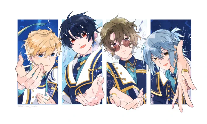 慎重な魔法使いたち My prudent wizards.