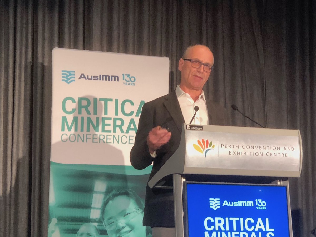 Friends of Lepidico (@lepidicans) on Twitter photo Lepidico's Joe Walsh presents to <a href="/TheAusIMM/">AusIMM</a> Critical Minerals conf in Perth, Australia. He discussed $LPD.AX's patented low temperature hydrometallurgical process used to extract #Lithium from #lepidolite, that retains #caesium and #rubidium by-products.
<a href="/CMA_Minerals/">Critical Minerals Association (UK)</a>
<a href="/CMA_AUS/">Critical Minerals Association Australia</a> Lepidico's Joe Walsh presents to <a href="/TheAusIMM/">AusIMM</a> Critical Minerals conf in Perth, Australia. He discussed $LPD.AX's patented low temperature hydrometallurgical process used to extract #Lithium from #lepidolite, that retains #caesium and #rubidium by-products.
<a href="/CMA_Minerals/">Critical Minerals Association (UK)</a>
<a href="/CMA_AUS/">Critical Minerals Association Australia</a>