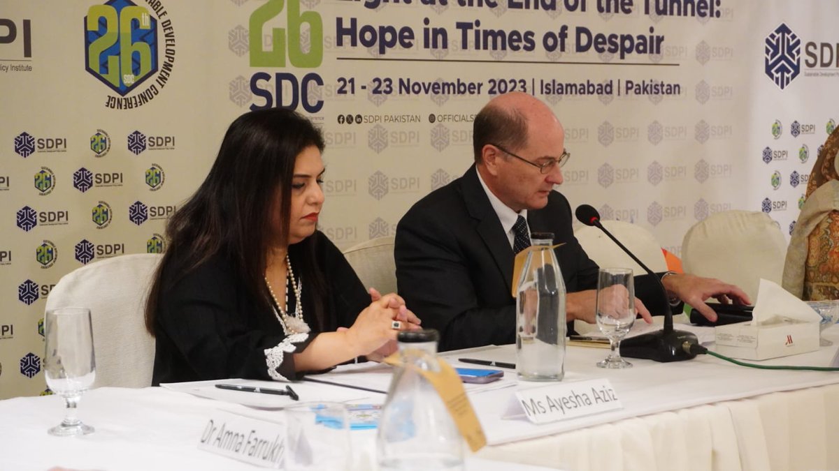 'Constant awareness about the importance of recycling is crucial. It's essential for us to spread the word and educate others about the positive impact recycling can have on our environment.'
Ms Ayesha Aziz from Packages limited
@PackagesGroup 
#SDC2023