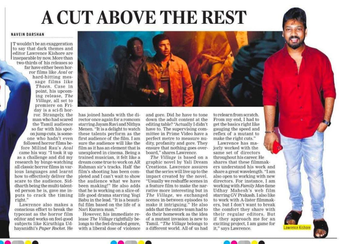 Thank You @indianexpress for the wonderful write up about my current & upcoming films❤️😃

#thevillageonprime #FromNov24th
#editorslife❤️