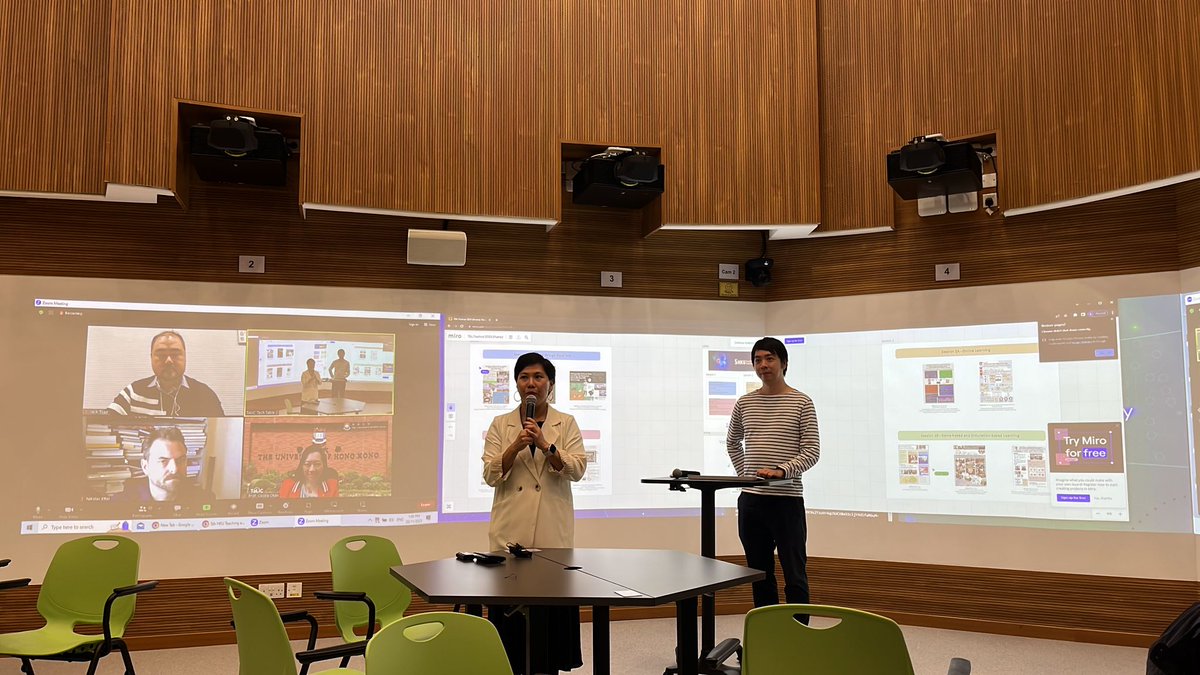 TALICHKU's tweet photo. [LIVE NOW] Poster Showcase at the #5thteachingandlearningfestival ! The posters are available on Miro: https://t.co/5grnIOELqI
#AdaptiveLearning #3dmodelling #ShortFilm #CurriculumDevelopment #virtualreality #gamefication #StudentAsPartners #internship https://t.co/6KQQsJP5RK