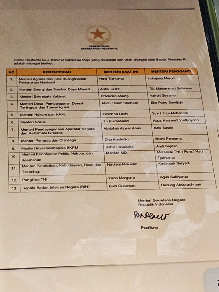 MayaFitri8184's tweet photo. Waspada Hoax terkait daftar reshufle kabinet Indonesia Maju di media sosial https://t.co/1pY22mEqLN