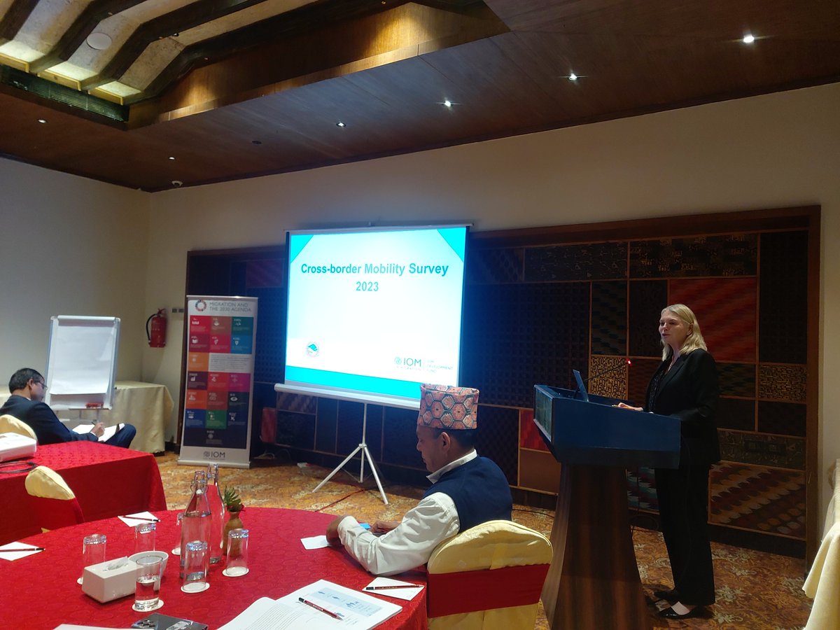IOMnepal's tweet photo. The results of #cross-border #migration #survey in Nepal is in finalization stage! Huge thank you to the Technical Working Committee and partners for their crucial contributions. This research is a stride towards informed policies and SDGs. 🚀 #MigrationImpact #ResearchMatters https://t.co/o54T0VKxOm