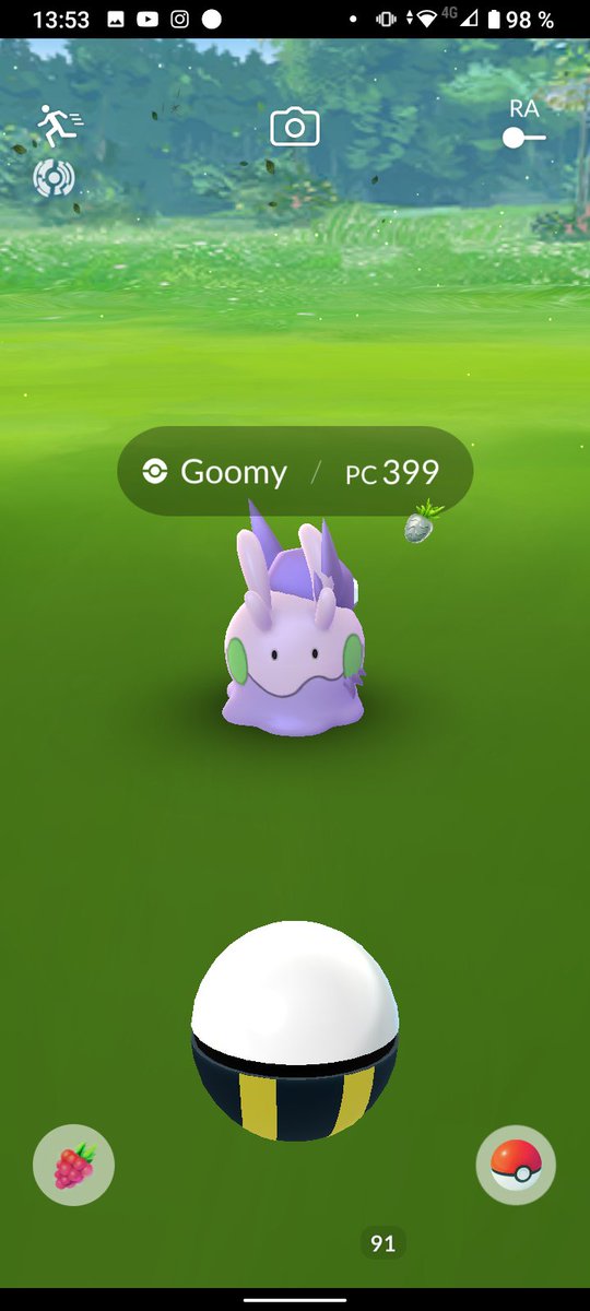 Daoba2102's tweet photo. @8BitCR Pues hoy me salió un sableye 98 de misión pero se lagueó la captura. Al mismo tiempo, se cumplió la racha de 7 misiones diarias y ahí me salió un goomy pero se quedó sableye ahí dándole la espalda al pobre goomy.
Y no se fue de ahí hasta que lo capturé https://t.co/8Rj6v5nnFi