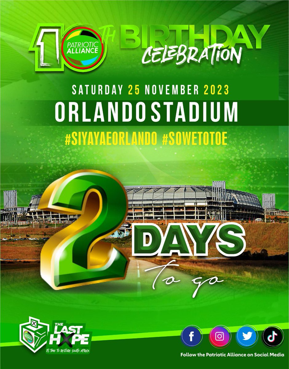 OnsBaizaNie's tweet photo. #SIYAYAESOWETO #SOWETOTOE https://t.co/Bpozht5203