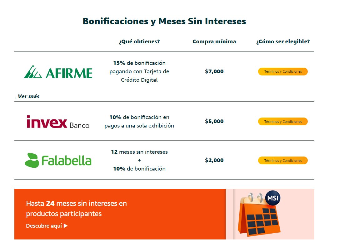 Pixelania's tweet photo. Acá tienen todas las promociones bancarias, 10% de descuento con código AMAZONPROM23 o AMAZONBBVA23 o bonificaciones bancarias
https://t.co/HNIKagfWAx https://t.co/oapyBiFDgH